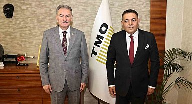 Sadıkoğlu, TMO Genel Müdürü ile görüştü