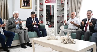 Şehit ailelerine vefa ziyaretleri