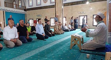 Şehit Binbaşı Aslan Kulaksız için Malazgirt'te mevlit okundu