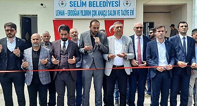 Selim'de çok amaçlı salon ve taziye evi açılışı yapıldı