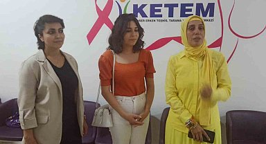 Taramadan geçirilen mülteci kadınlardan biri kanser çıktı