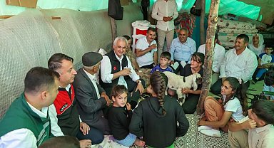 Terörden temizlenen yaylalar kuzu ve çocuk sesleriyle şenlendi