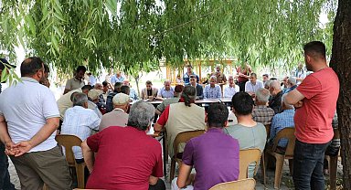 Uluköy çiftçisine bilgilendirme toplantısı yapıldı