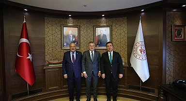 Vali Aydoğdu ile Milletvekili Karaman, Bakan Bak ile görüştü