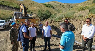 Vali Çelik, kentin su sorunun çözmek için çaba harcıyor