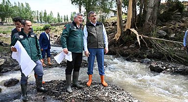 Vali Çiftçi: "Devlet selin yaralarını saracak"