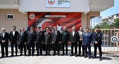 Vali Çiftçi'den, Türkiye Gaziler ve Şehit Aileleri Vakfına ziyaret