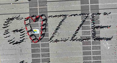 Van YYÜ'de 'Gazze' koreografisi oluşturuldu