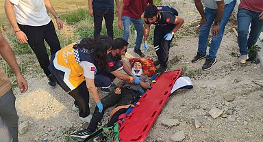 Van'da motosiklet kazası: 1 yaralı