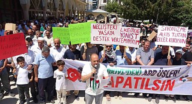 Van'da "Filistin'i Unutma" konulu basın açıklaması yapıldı