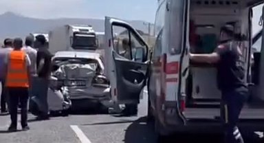 Van'da trafik kazası: 1 yaralı