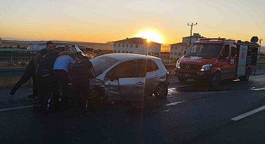 Van'da trafik kazası: 1 yaralı