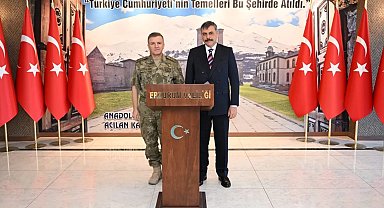 9'uncu Kolordu Komutanlığı'na Altuğ Paşa atandı