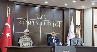 Ağrı'da güvenlik toplantısı yapıldı