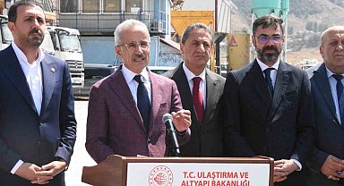 Bakan Uraloğlu: "40 dakikalık yol 5 dakikaya düşecek"