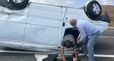 Başkan Kılıç'tan kazazedeye yardım eli