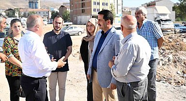 Başkan Taşkın'dan Niyazi Mısri Mahallesi'nde inceleme