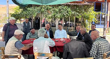 Bayram "Doğanşehir'imiz için hız kesmeden hizmete devam"