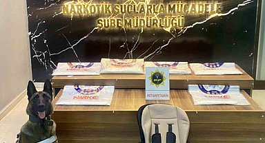 Bebek arabası içerisinde uyuşturucu yakalandı