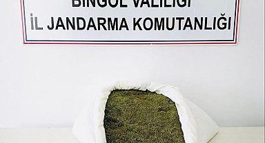 Bingöl'de 17 kilo esrar ele geçirildi