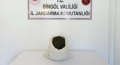 Bingöl'de 8 kiloya yakın uyuşturucu madde ele geçirildi