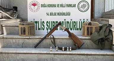 Bitlis'te keklik avlayan 1 kişiye 36 bin 412 lira para cezası uygulanacak