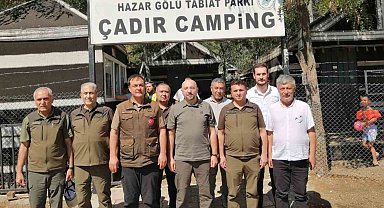 DKMP Genel Müdürü Çokçetin, tabiat parkında incelemelerde bulundu