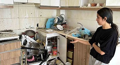 Düdüklü tencere bomba gibi patladı: 1 yaralı