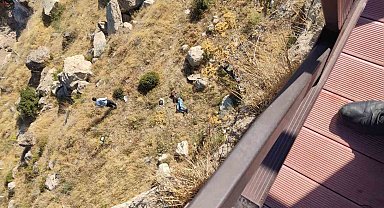 Edremit Seyir Tepesi'nde intihar girişimi