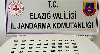 Elazığ'da 211 adet uyuşturucu hap ele geçirildi