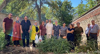 Elazığ'da hastalar için hobi bahçesinde etkinlik düzenlendi