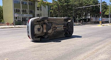 Elazığ'da trafik kazası: 1 yaralı