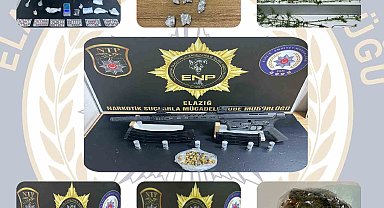 Elazığ'da uyuşturucu satıcılarına geçit yok