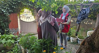 Erzincan'da Aile Sosyal Destek Programı ekiplerinin hane ziyaretleri sürüyor