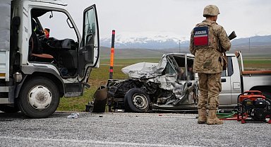 Erzurum jandarma bölgesinde bir ayda 20 trafik kazası