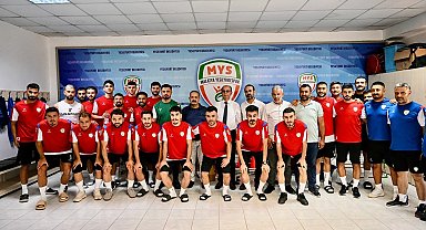 Geçit, Malatya Yeşilyurtspor Kulübünü ziyaret etti