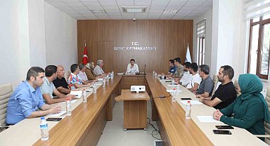 Genç'te AFAD toplantısı yapıldı