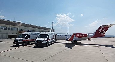Hasta bebekler uçak ambulansla İstanbul'a sevk edildi