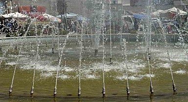 Iğdır'da sıcak hava etkisini sürdürüyor