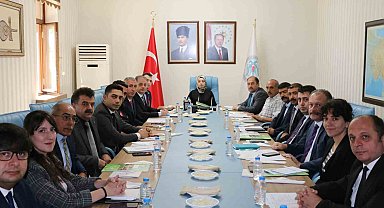 İl Su Kurulu toplantısı yapıldı