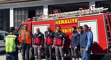 Jandarmadan itfaiye personeline eğitim