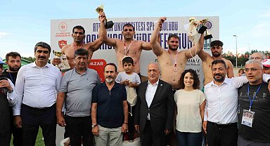 Karakucak güreş festivali, Atatürk Üniversitesi ev sahipliğinde yapıldı