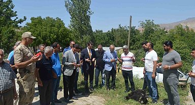 Kaymakam Yılmaz'dan şehit ve gazi ailelerine ziyaret