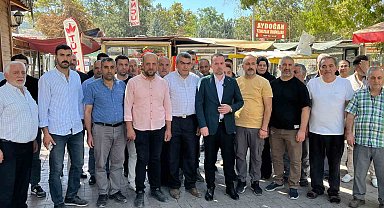 MAGİNDER Başkanı Karademir Esnafla buluştu