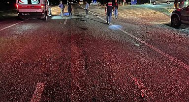 Malatya'da feci kaza: Önce otomobil çarptı sonra başka araç üzerinden geçti