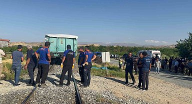 Malatya'da yük treni faciası: 3 ölü, 1 ağır yaralı