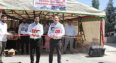 Malazgirt'ten Filistin'e anlamlı destek