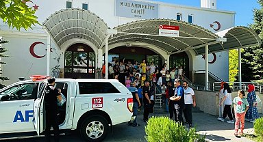 Miniklere afet farkındalığı oluşturuldu