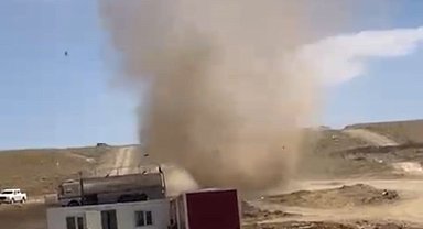 Muş'ta hortum paniği