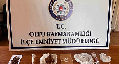 Oltu'da uyuşturucu operasyonu